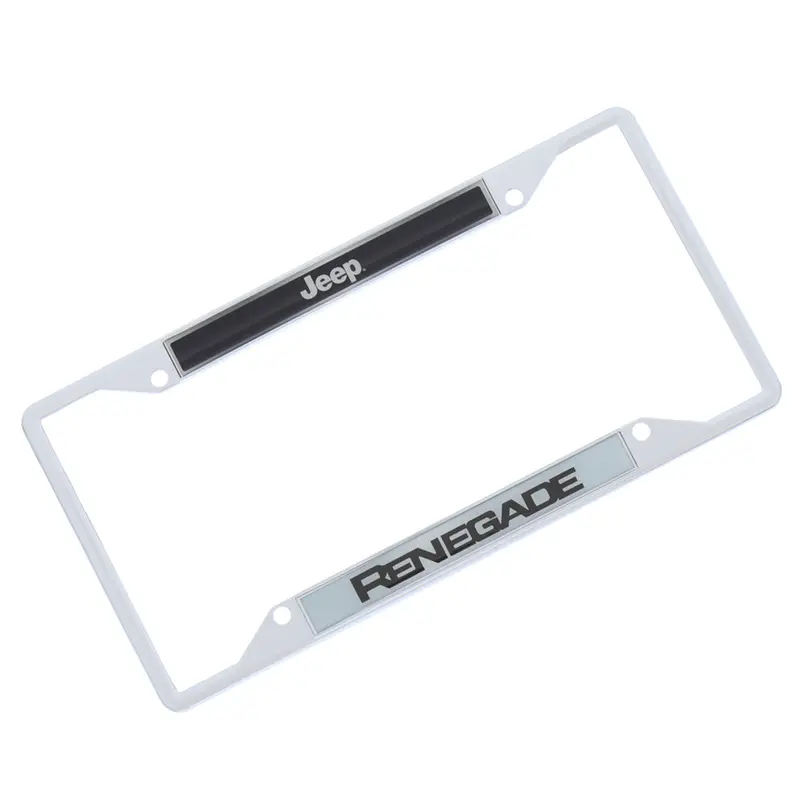 Jeep Renegade License Plate Frame (Chrome) 1