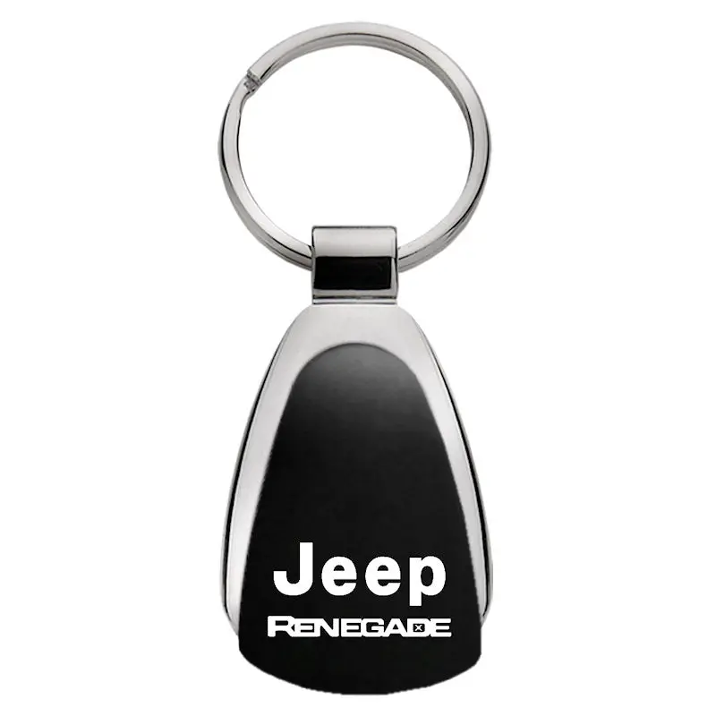 Jeep Renegade Logo Tear Drop Key Ring 2