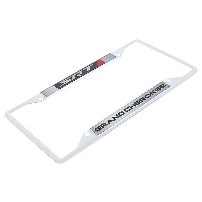 Jeep Srt Grand Cherokee License Plate Frame (Chrome) 2