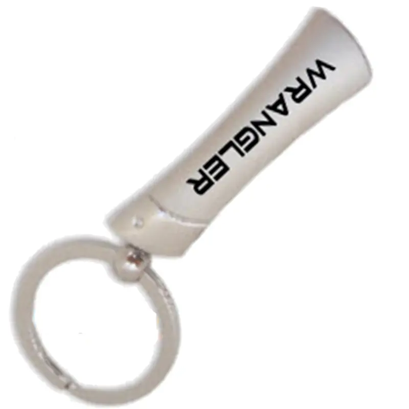Jeep Wrangler Blade Key Chain (Chrome) 2
