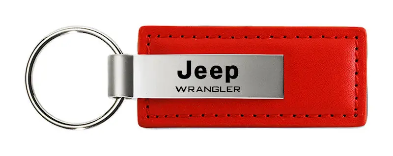 Jeep Wrangler Leather Keychain 2