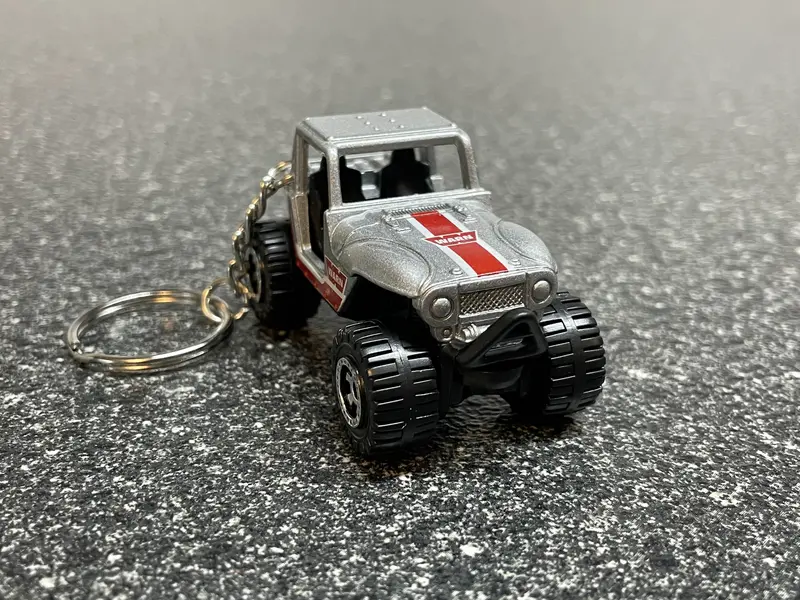 Jeep Wrangler Rock Crawler Keychain Diecast Car Matchbox Hot Wheels 1
