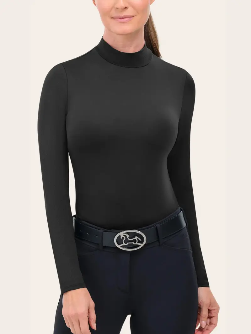 Jemma Mock Neck Shirt 1
