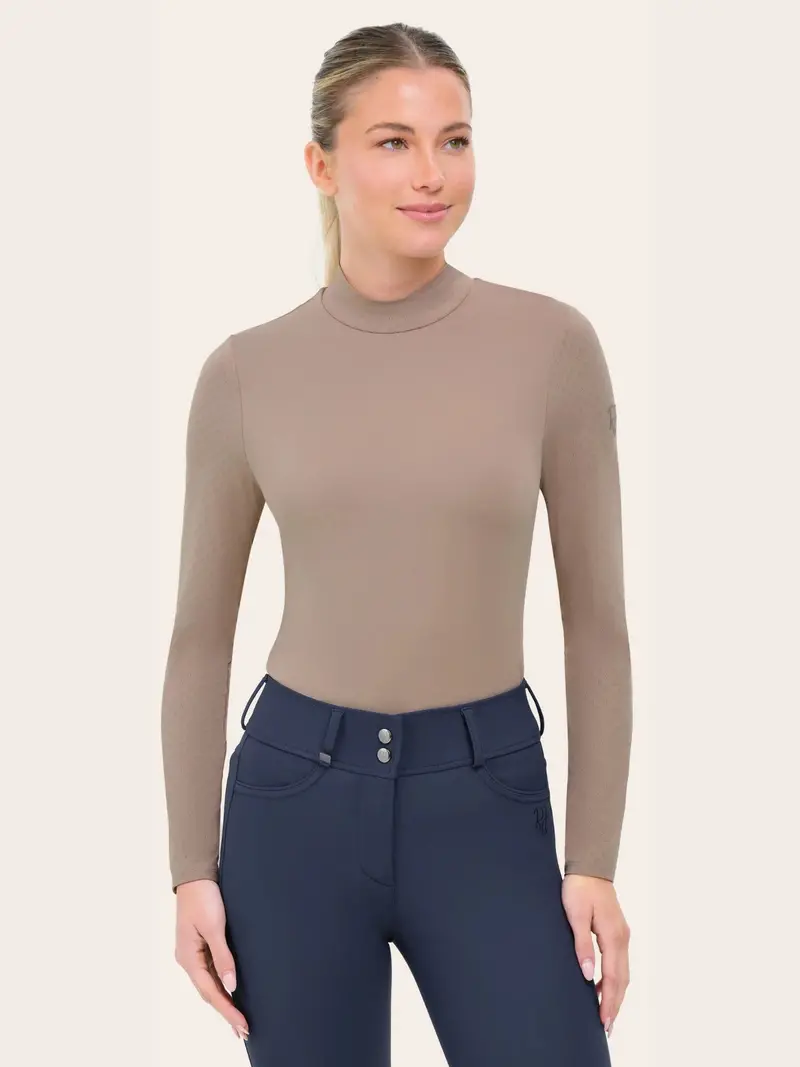 Jemma Mock Neck Shirt 2
