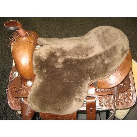 Jms Products Deluxe Western Sheepskin Saddle Seat Cushion 2