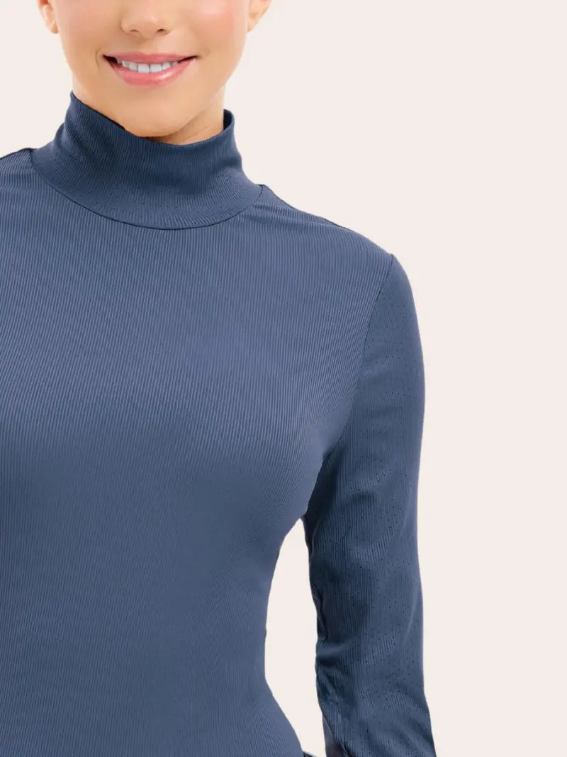 Joelle Mock Neck Shirt 3