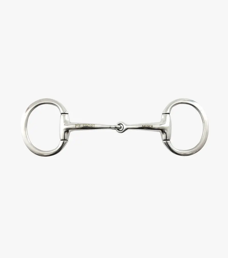 Jointed Flat Ring Eggbutt Snaffle 1