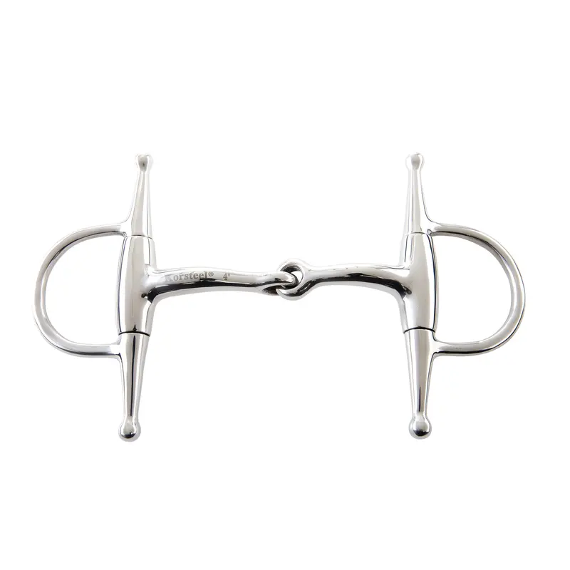 Jp Korsteel Jointed Full Cheek Eggbutt Snaffle Bit 1