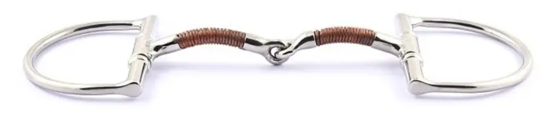 Jump'in D-Ring Snaffle With Copper Inserts 1