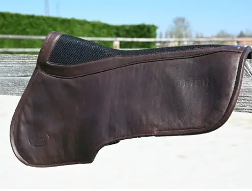 Jump'in Leather And Felt Shock Absorber Saddle Pad 1