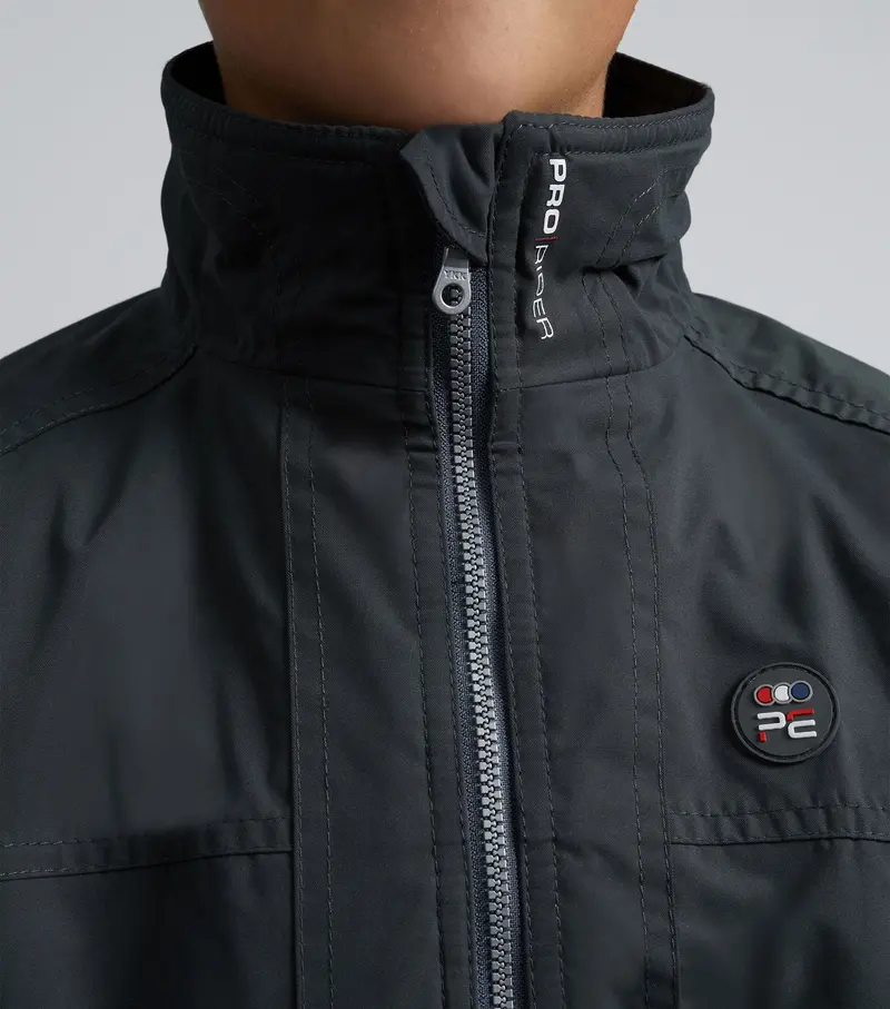 Junior Pro Rider Unisex Riding Jacket Anthracite Grey 3