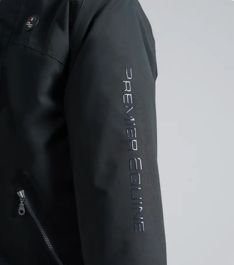 Junior Pro Rider Unisex Riding Jacket Anthracite Grey 5