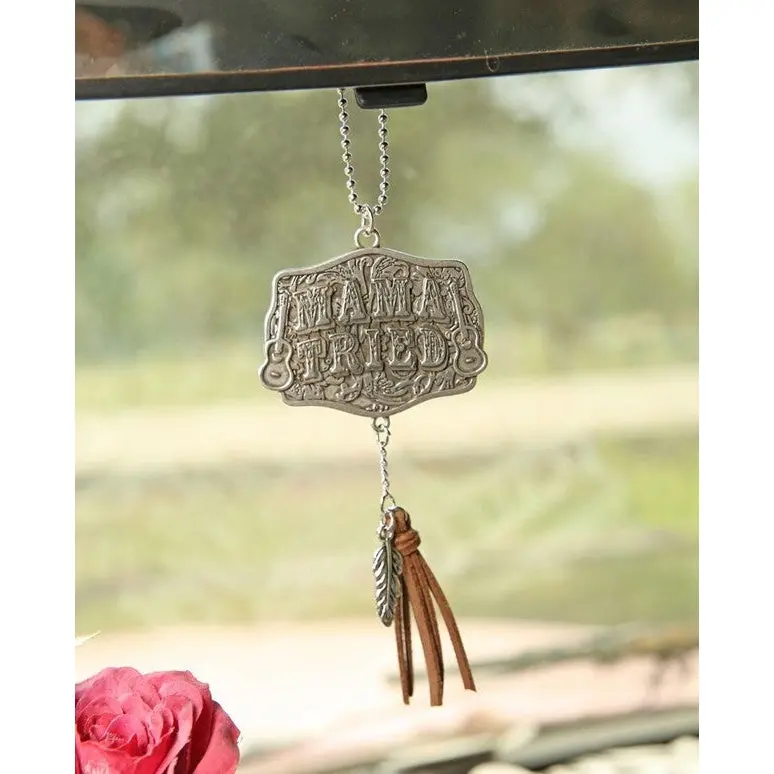 Junk Gypsy Mama Tried Car Charm 1