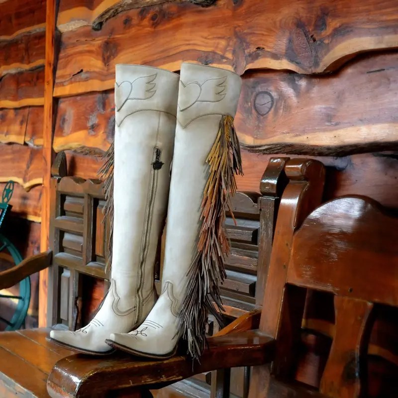 Junk Gypsy Spirit Animal Cowboy Boots 1