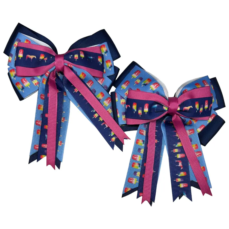 Kathryn Lily Equestrian Piggies Show Bows 12