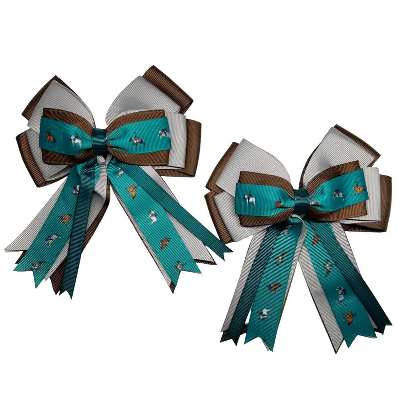 Kathryn Lily Equestrian Piggies Show Bows 13