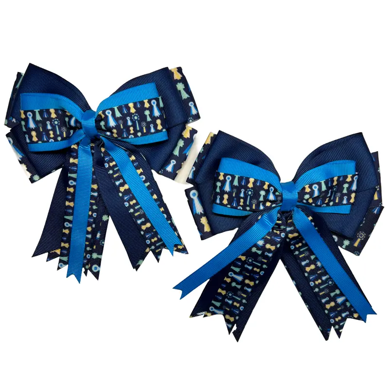 Kathryn Lily Equestrian Piggies Show Bows 16