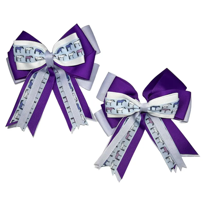 Kathryn Lily Equestrian Piggies Show Bows 2