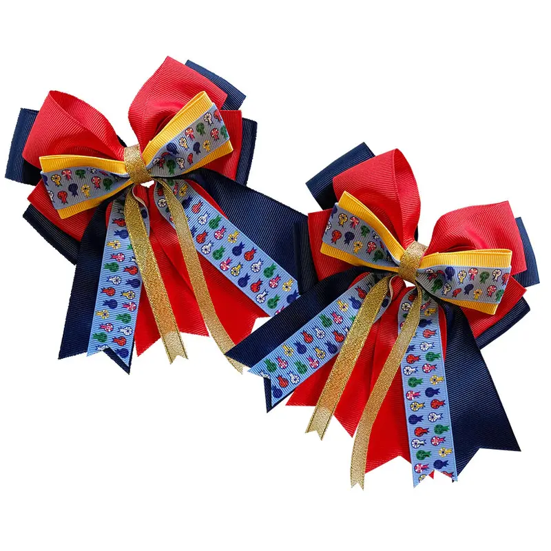 Kathryn Lily Equestrian Piggies Show Bows 3