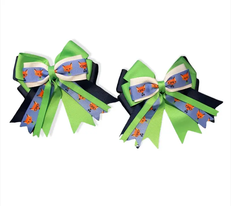 Kathryn Lily Equestrian Piggies Show Bows 4