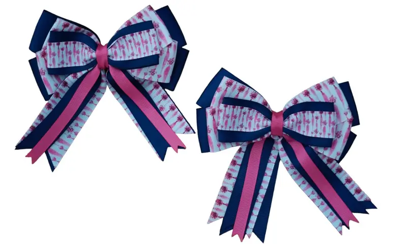 Kathryn Lily Equestrian Piggies Show Bows 5