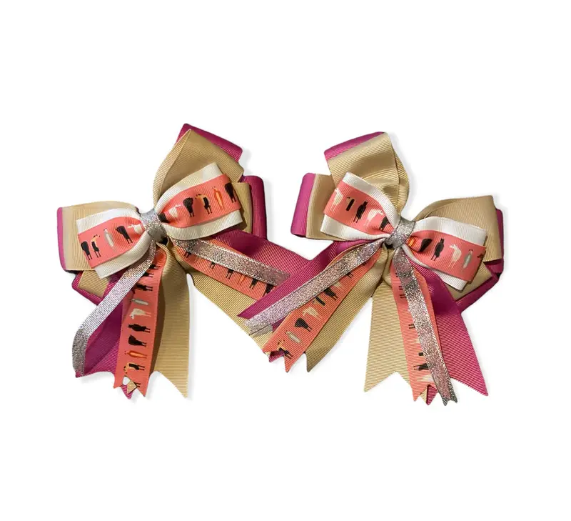 Kathryn Lily Equestrian Piggies Show Bows 5