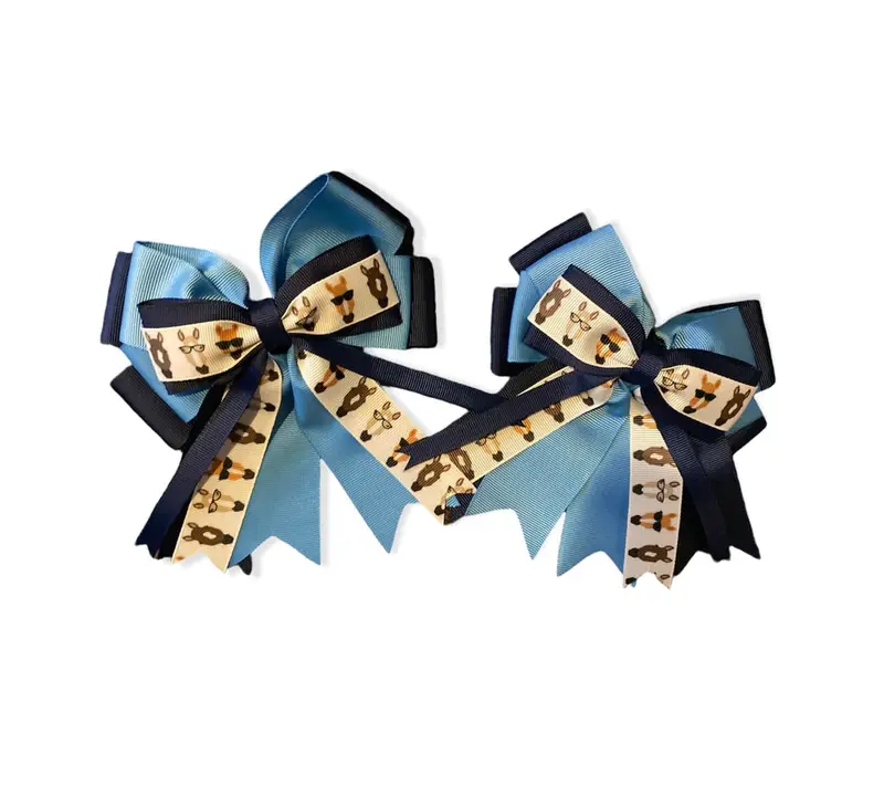 Kathryn Lily Equestrian Piggies Show Bows 6
