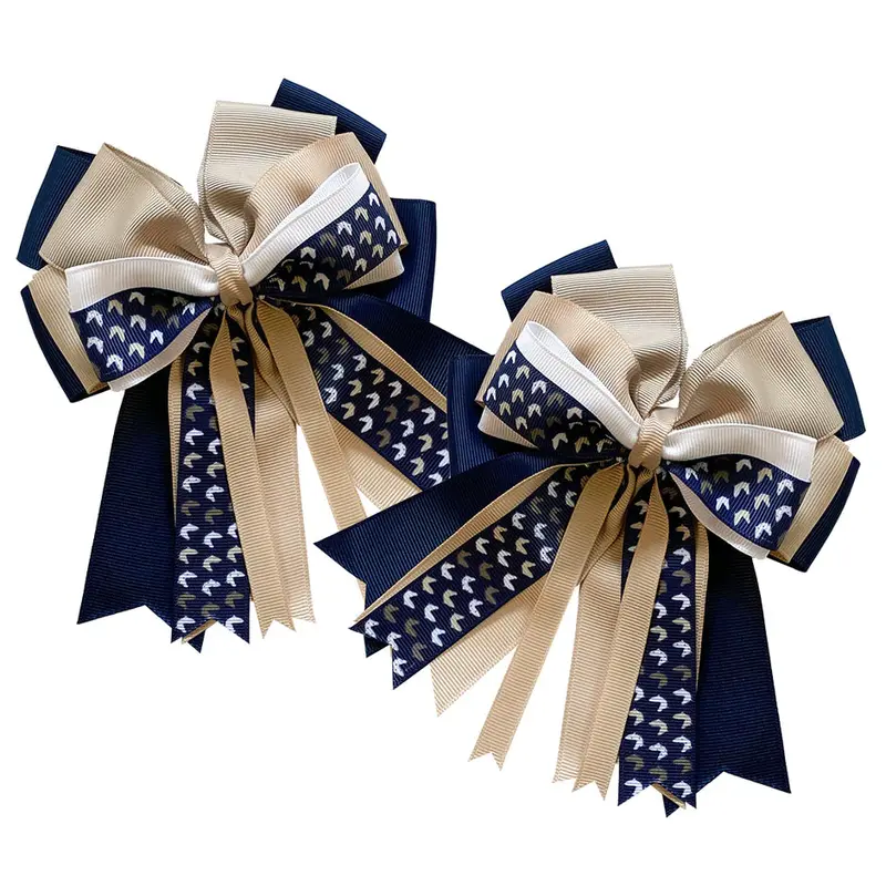 Kathryn Lily Equestrian Piggies Show Bows 8