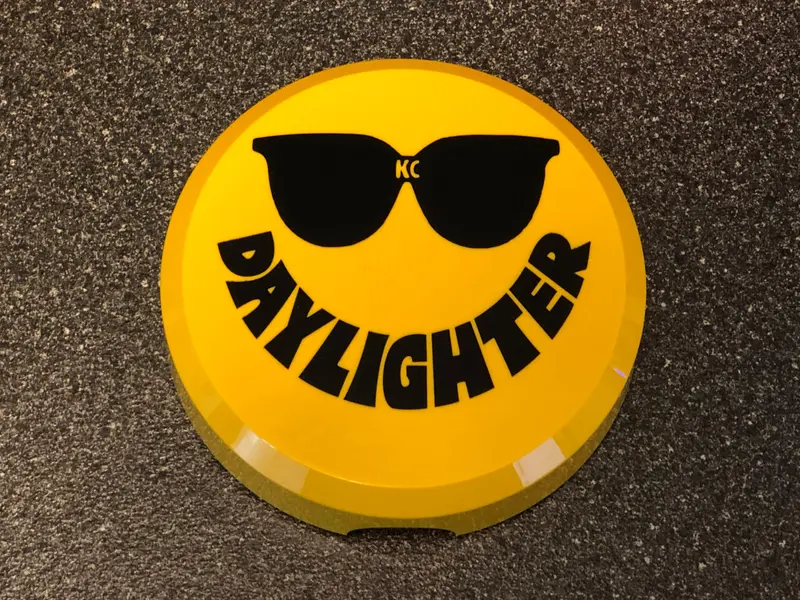 Kc 5205 Hard Cover Sunglasses Daylighter Yellow Cover Custom Hilites 1