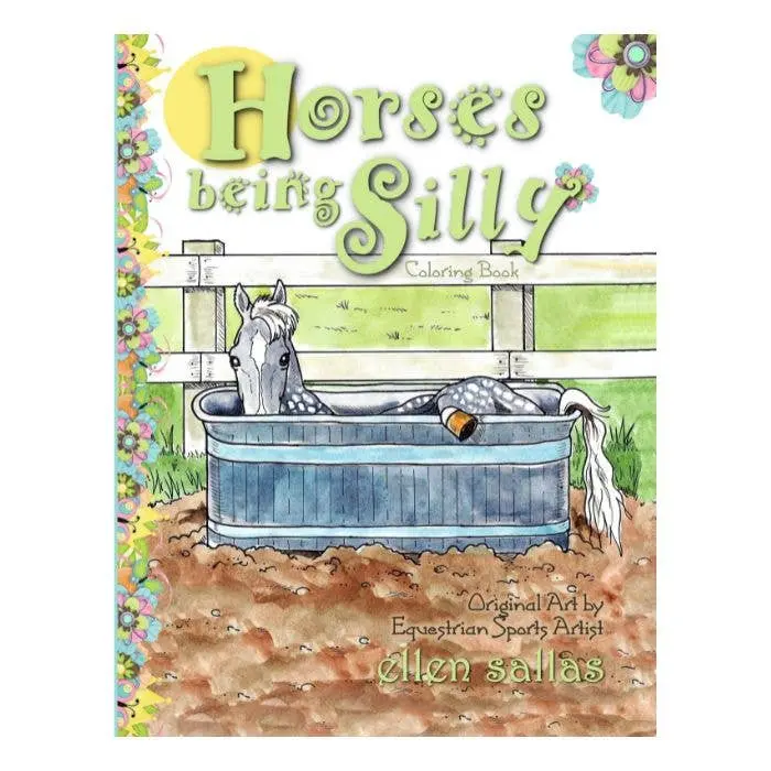 Kelley And Company - Horses Being Silly Coloring Book 1