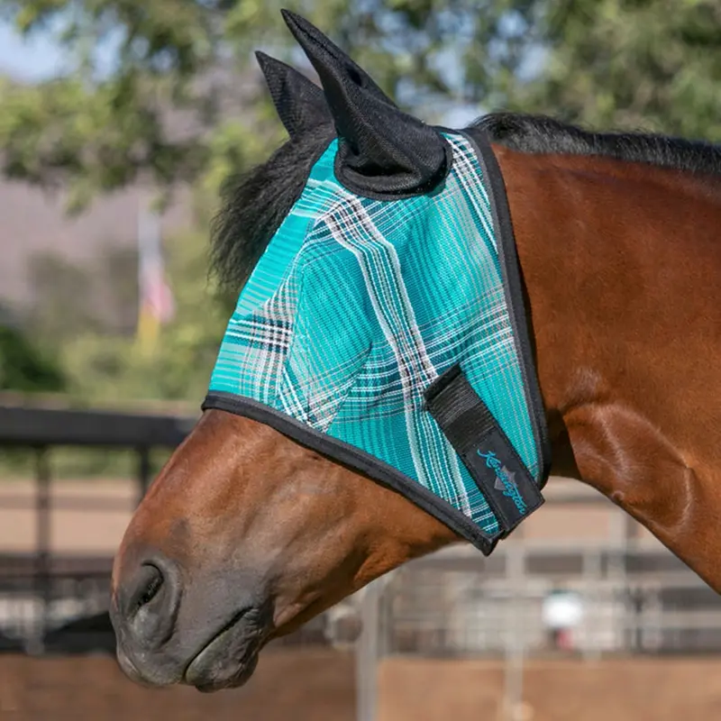 Kensington Signature Fly Mask With Ears-Atlantis 1