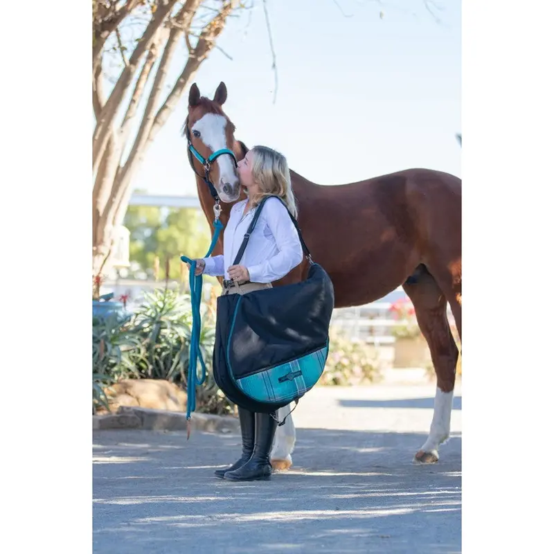 Kensington Signature Padded All Purpose Saddle Bag-Atlantis 1