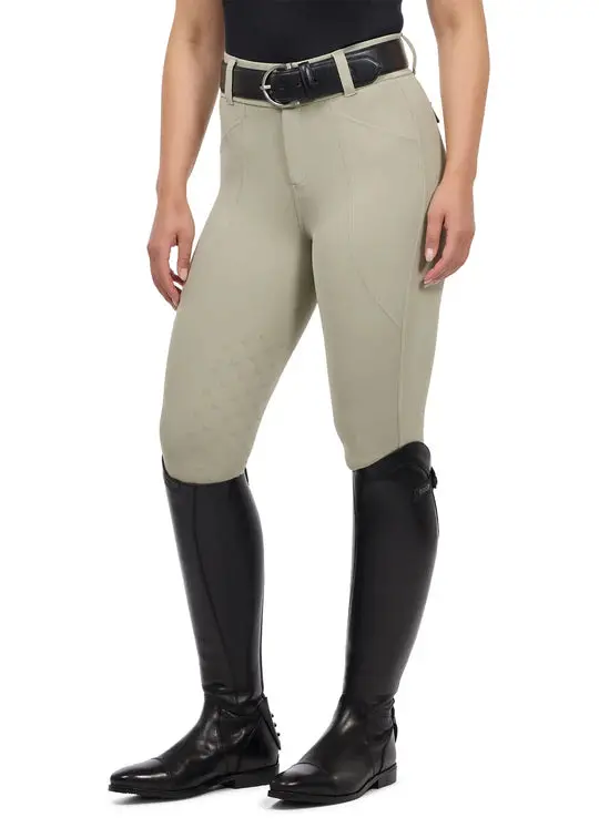 Kerrits Free Motion Coolcore Knee-Patch Breeches – Women’s Flexible Riding Tights