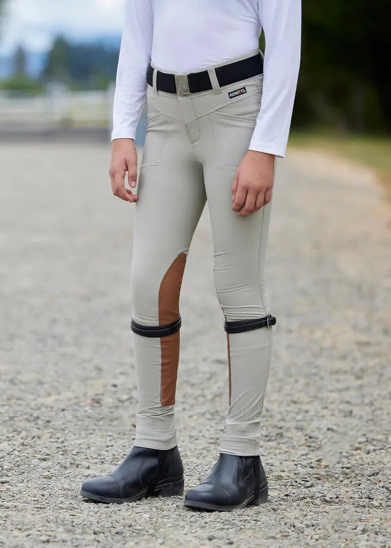 Kerrits Kids Crossover Extended Knee Patch Jods 3