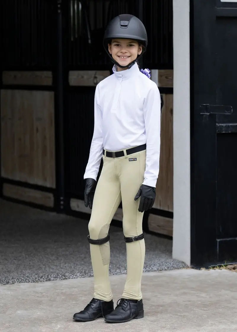 Kerrits Kids Encore Long Sleeve Show Shirt 1