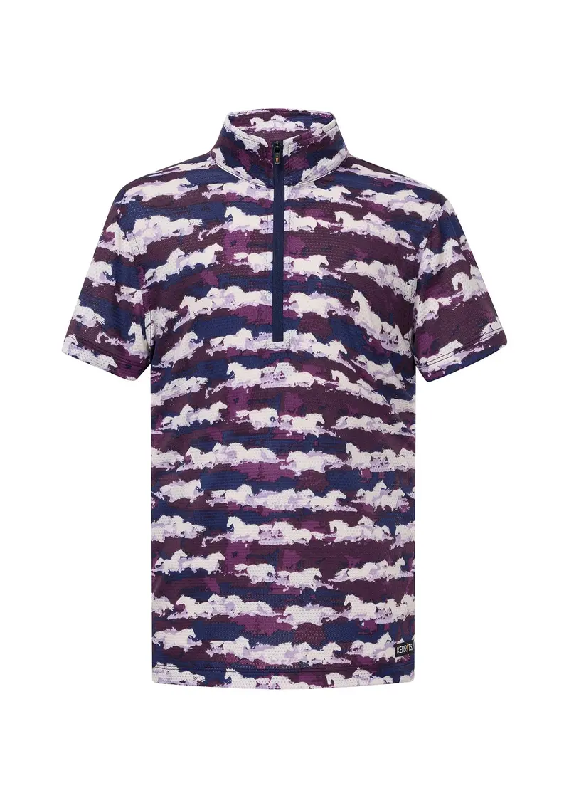 Kerrits Kids Equibreeze Ice Fil Short Sleeve Shirt 1