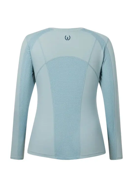 Kerrits Ladies Precision Long Sleeve Crew Neck Tech Top 2