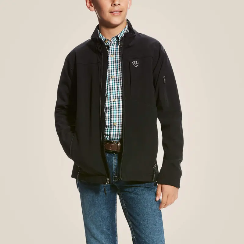 Kids Ariat Logo 2.0 Softshell Jacket 1