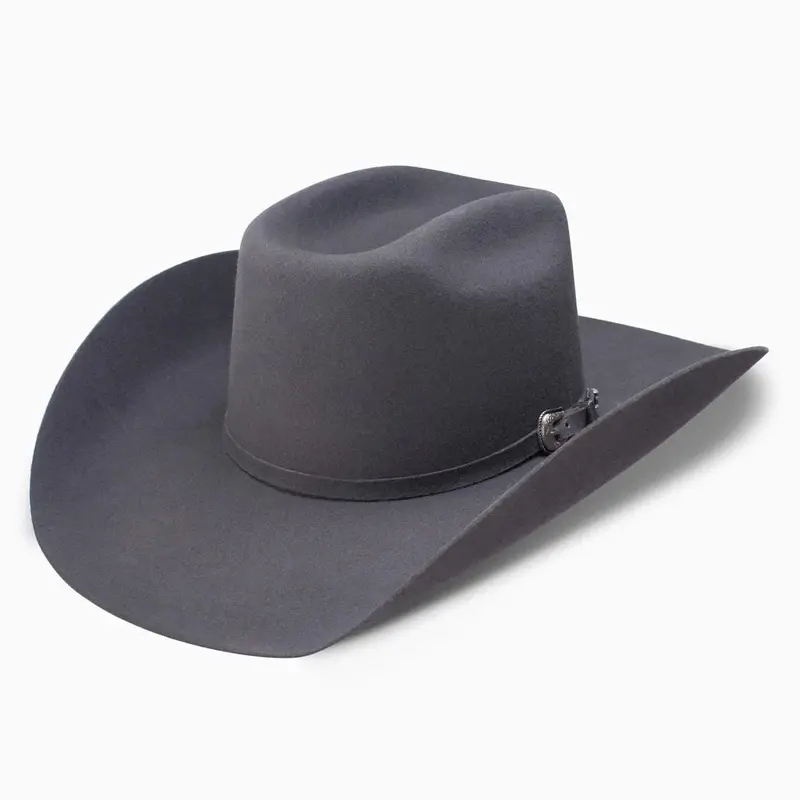 Kids Grey Pennington Felt Hat 1