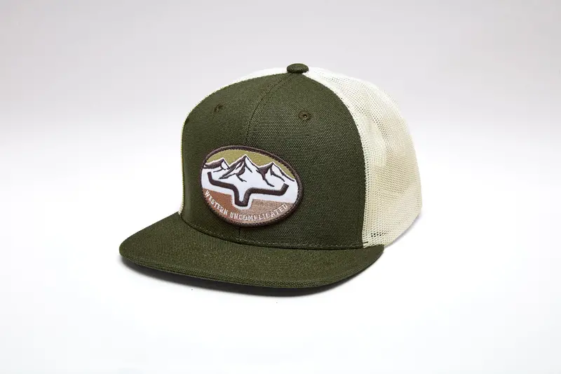 Kimes Ranch Army Green Plano Ball Cap 1