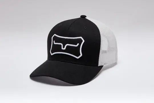 Kimes Ranch Black Boneyard Trucker Hat 1
