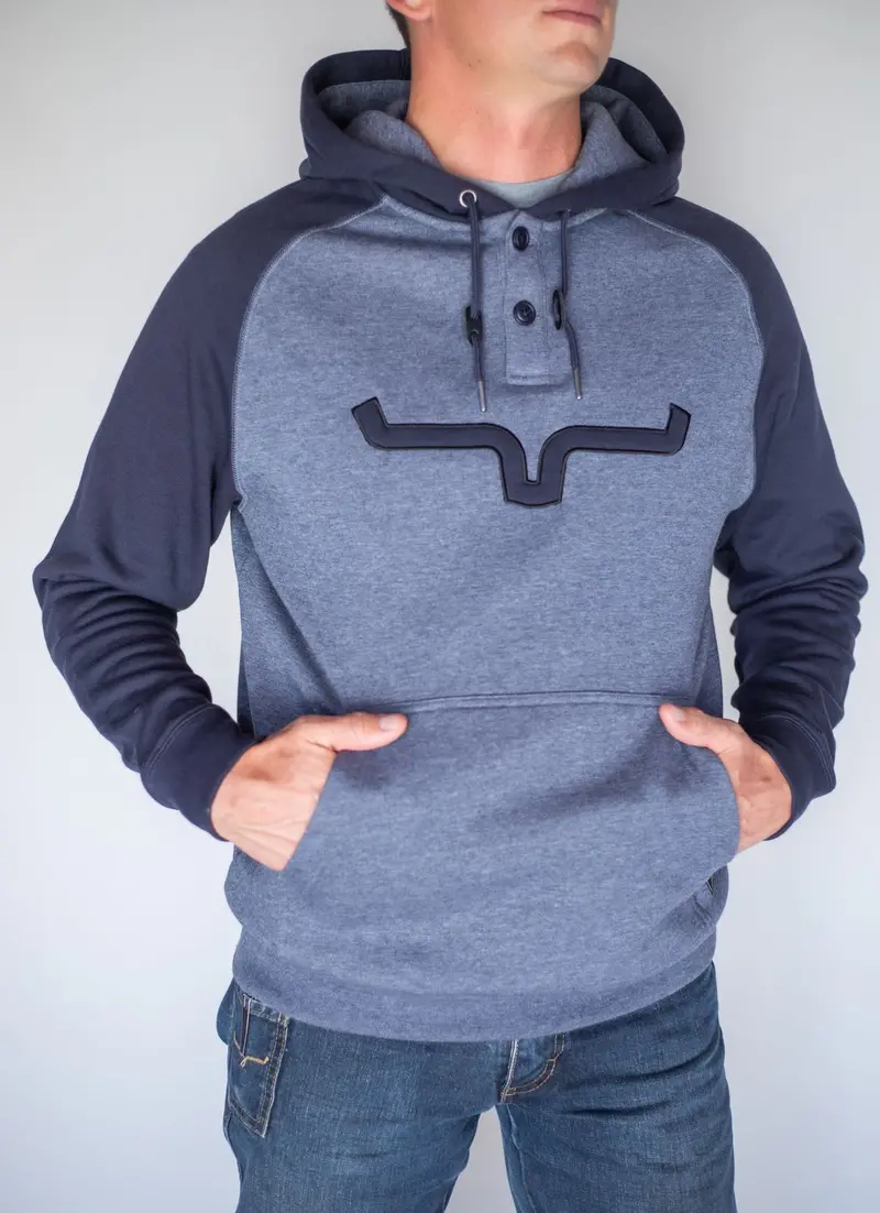 Kimes Ranch Blaze 2 Hoodie-Navy 1
