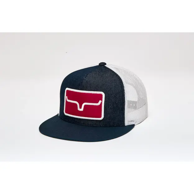 Kimes Ranch Denim Banner Ventilated Hat 1