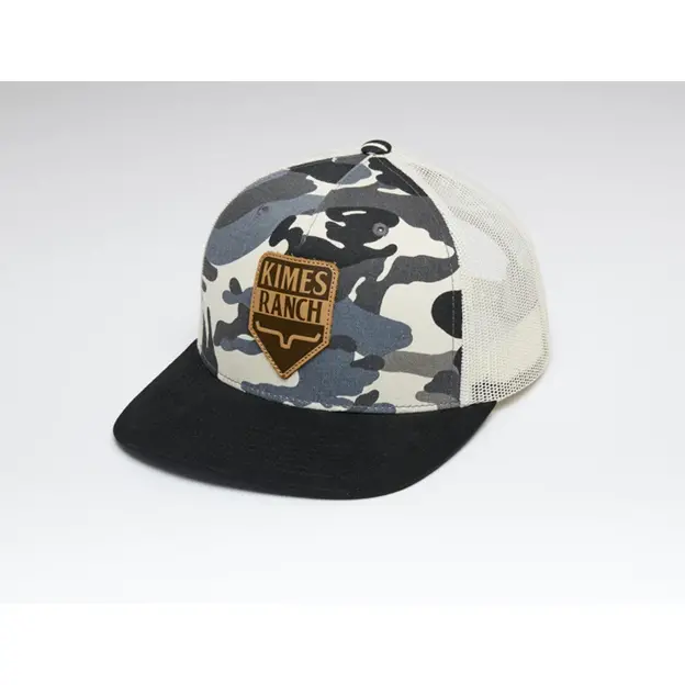 Kimes Ranch Drop In Camo Trucker Hat 1