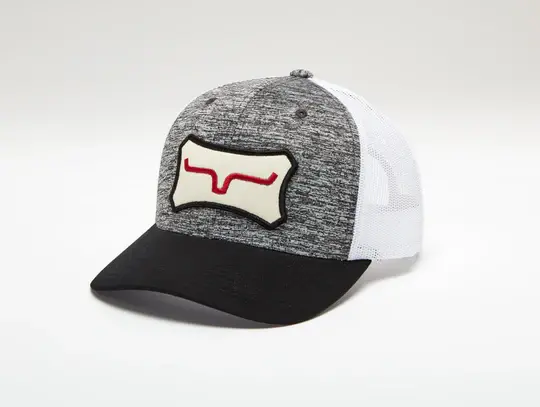 Kimes Ranch Heather Grey Boneyard Trucker Hat 1