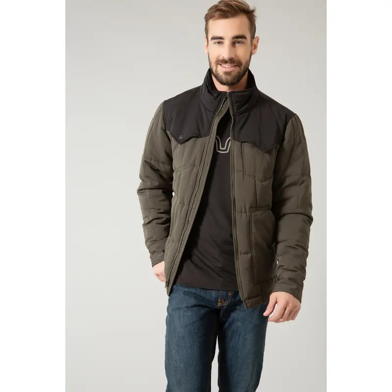 Kimes Ranch Men's Black And Army Colt Jacket 1
