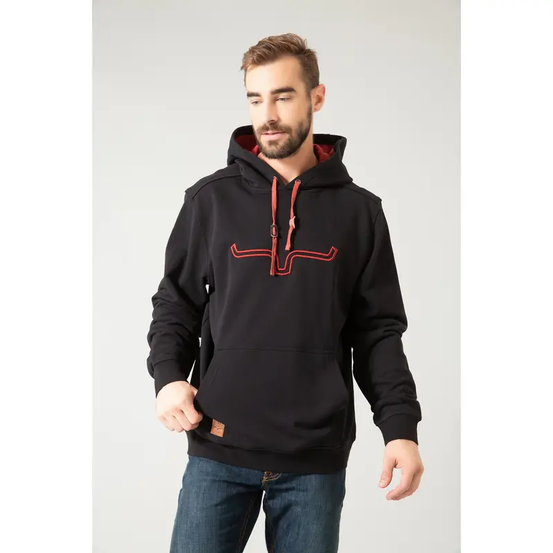 Kimes Ranch Men's Black Fast Talker Hoodie 1