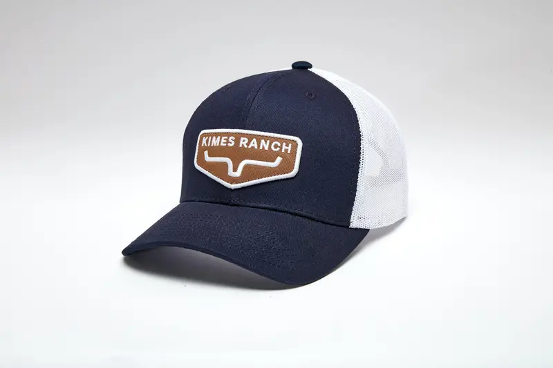Kimes Ranch Navy Lander Ball Cap 1
