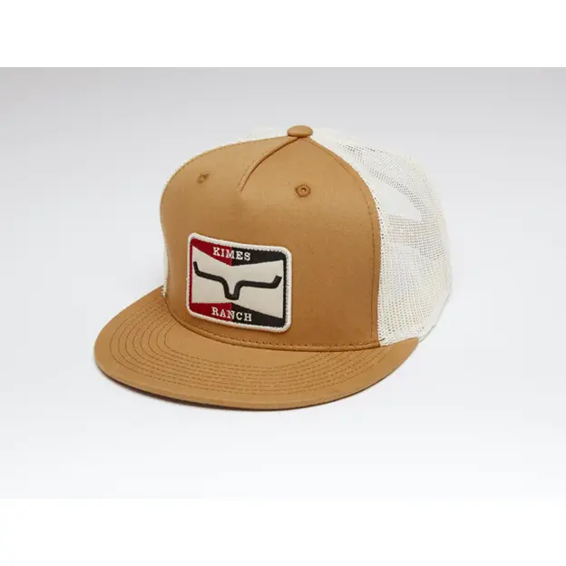 Kimes Ranch Sparky Ww Brown Trucker Hat 1