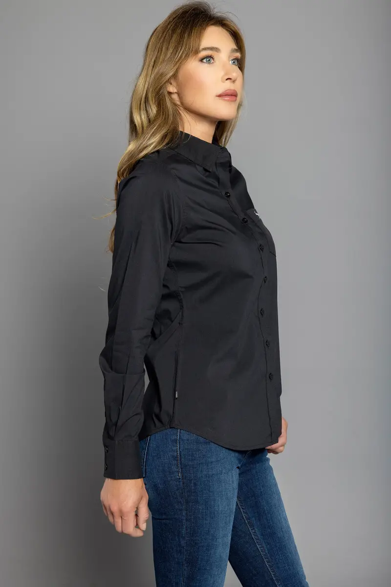 Kimes Ranch Women's Black Long Team Shirt 4